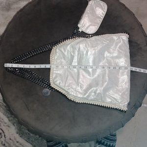 Stella McCartney Silver Tote Bag